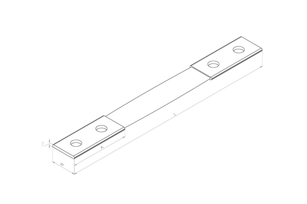 CTS-A Series Silver Plated Flexible Connectors