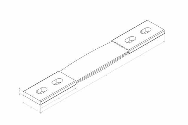 CTS-E Series Silver Plated Flexible Connectors